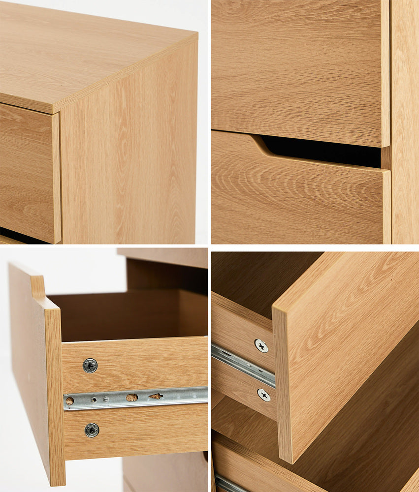 Soren 5 Drawer Tallboy Natural