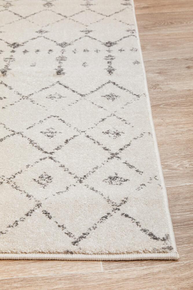 Chrome Elsa Silver Rug 290 x 200 CM