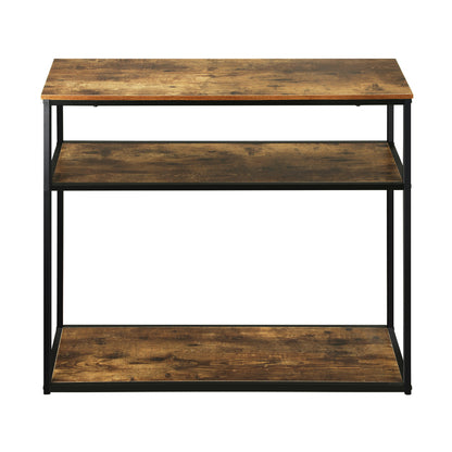 Polly 3 Tier Console Table Oak