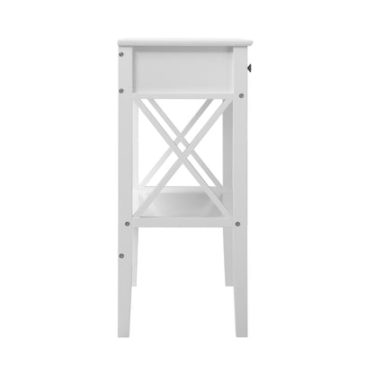 Long Island Console Table White