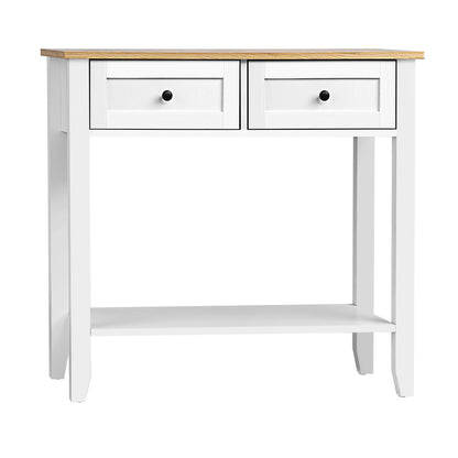 Aldan Console Table White