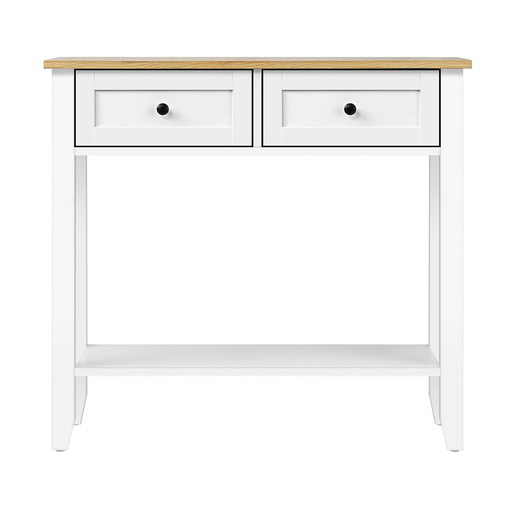 Aldan Console Table White