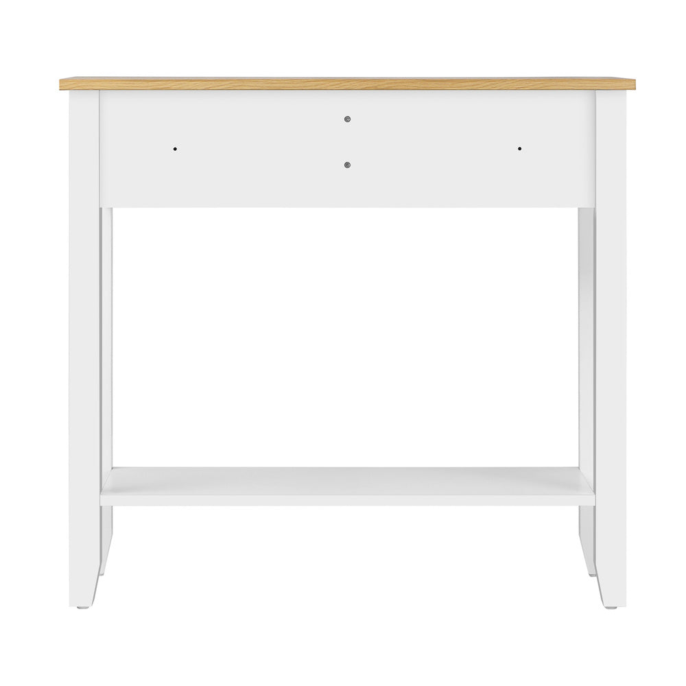 Aldan Console Table White