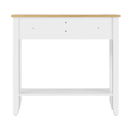 Aldan Console Table White