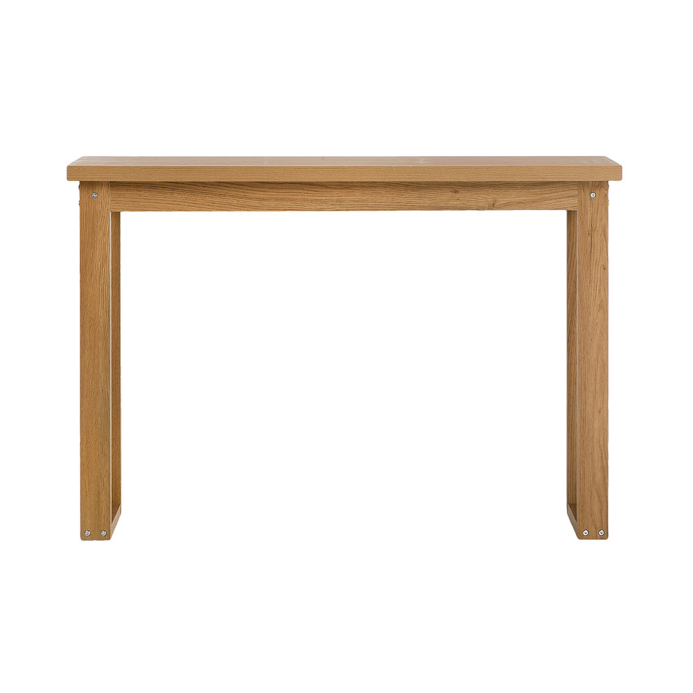 Ski-leg Oak Wood Console Table