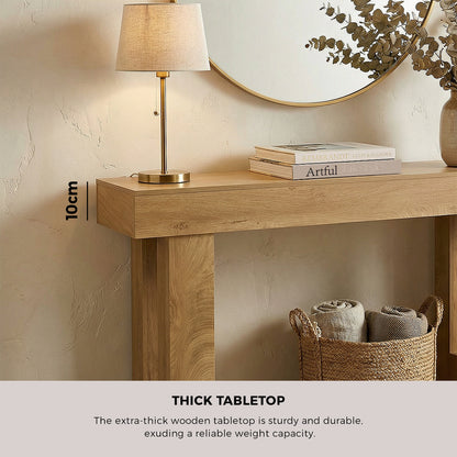 Felipe Console Table Oak