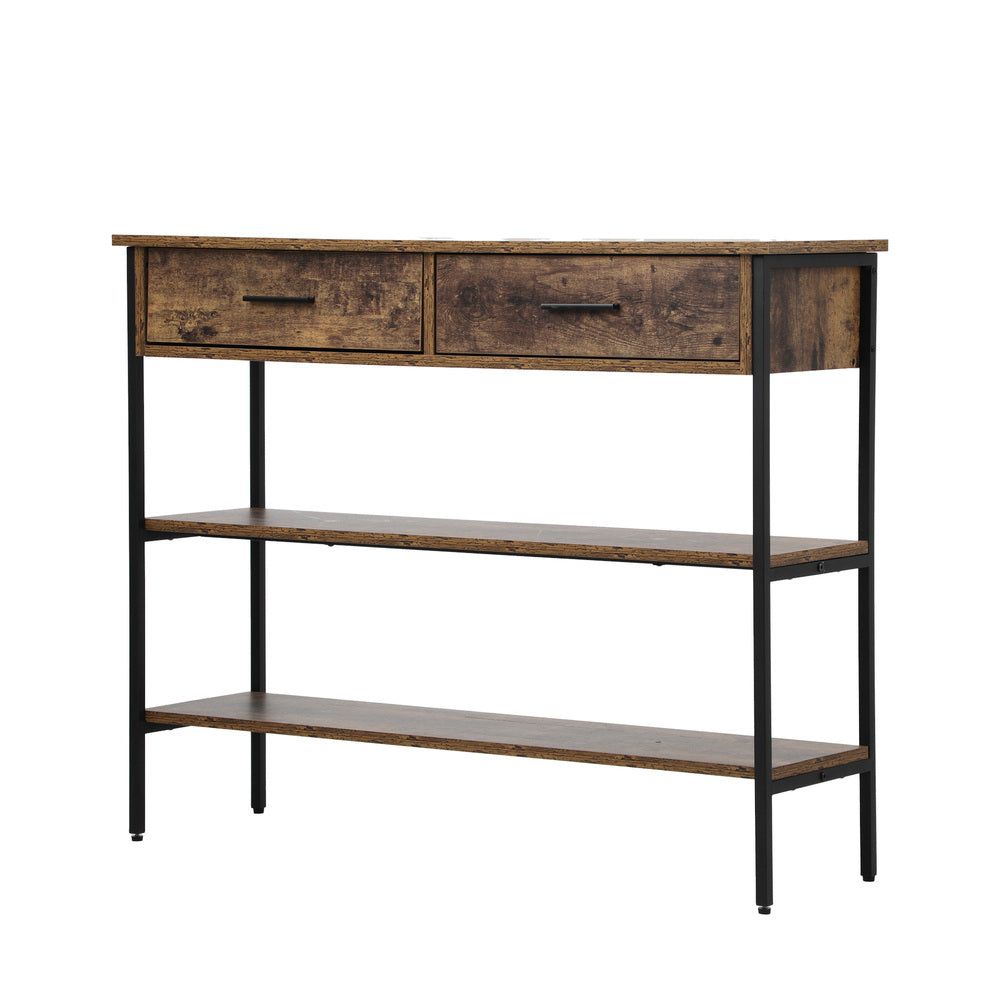 Caralie Console Table Brown