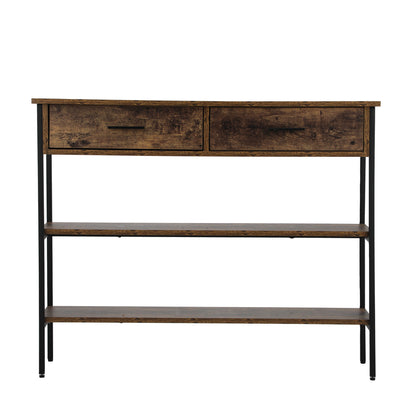 Caralie Console Table Brown