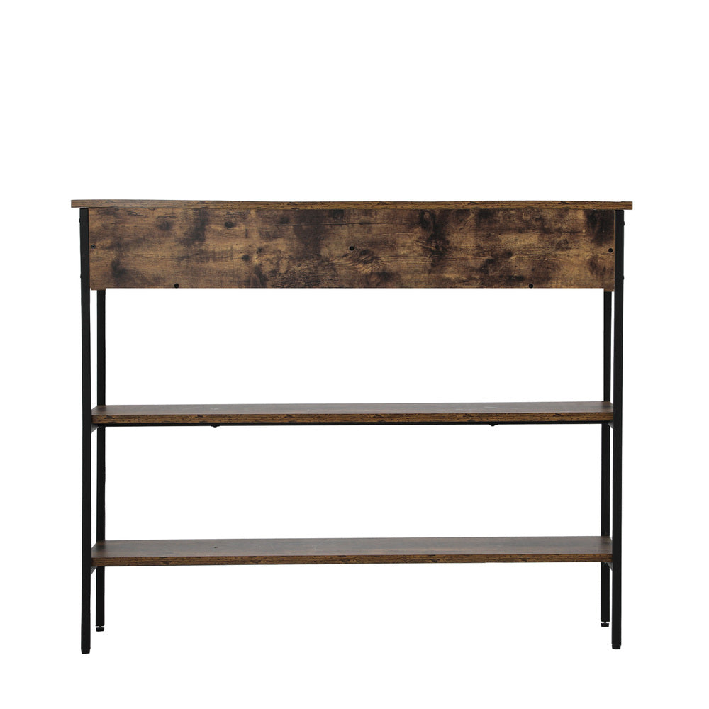 Caralie Console Table Brown