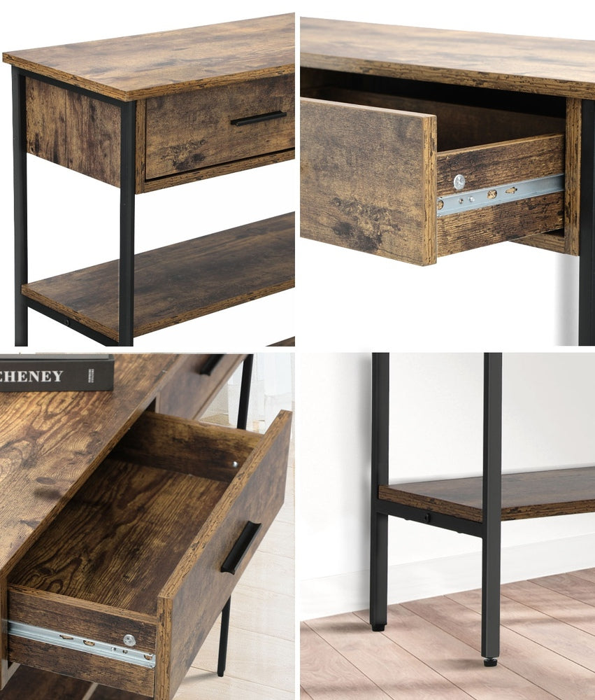 Caralie Console Table Brown