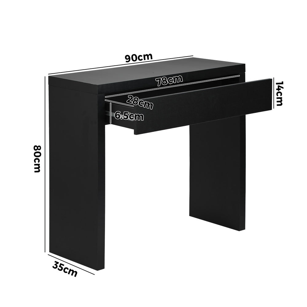 Winfred Console Table Black