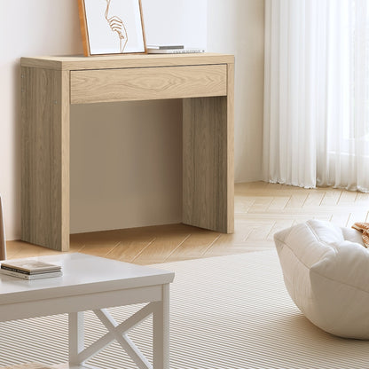 Claudia Console Table Natural Oak