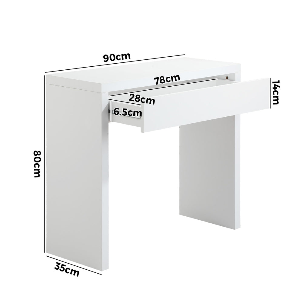Winfred Console Table White