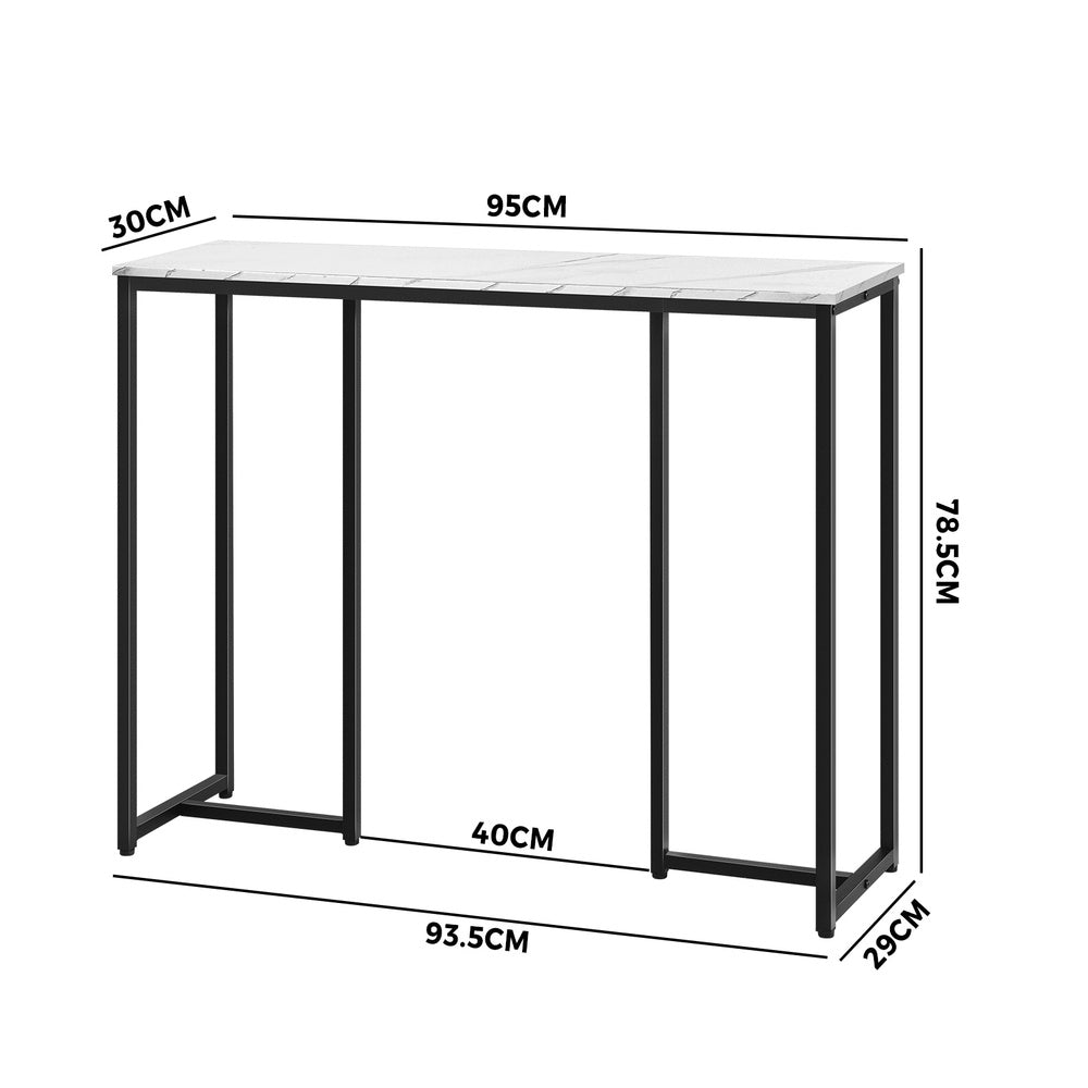 Elvira Console Table Black