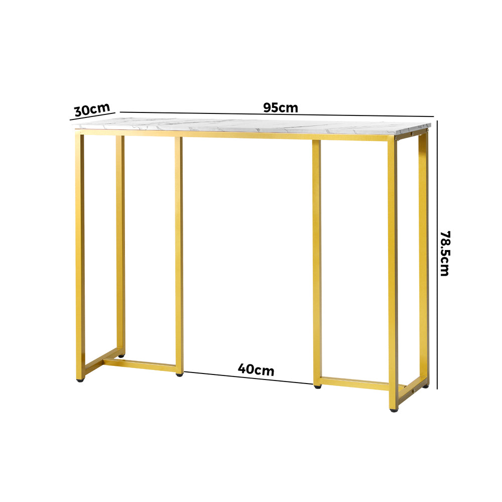 Elvira Console Table Gold