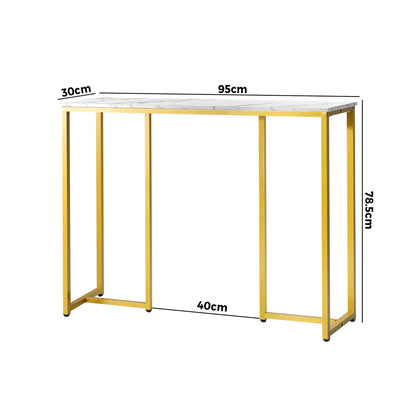 Elvira Console Table Gold