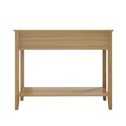 Hilda 2-Tier Console Table Natural Oak