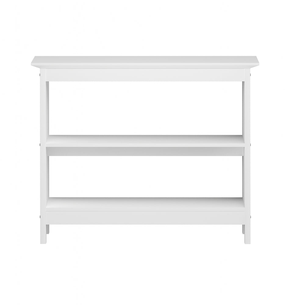 Holland 3-Tier Console Table White