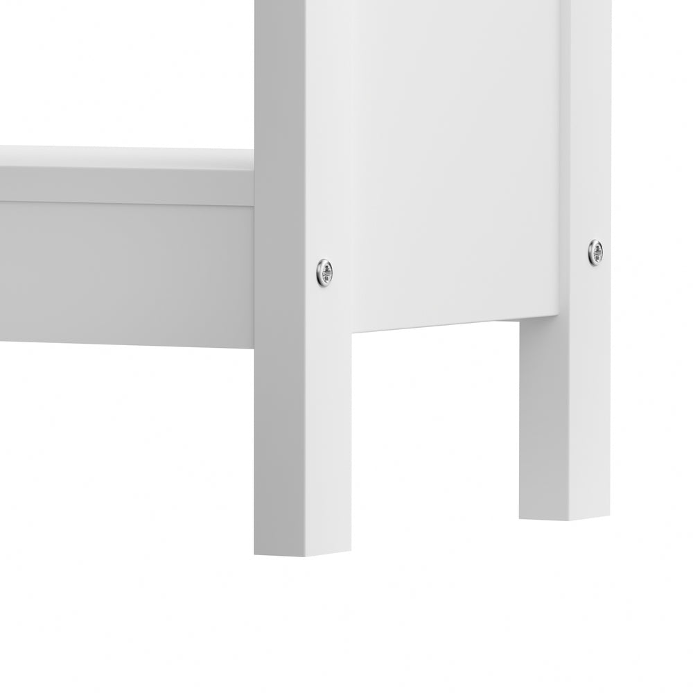 Holland 3-Tier Console Table White