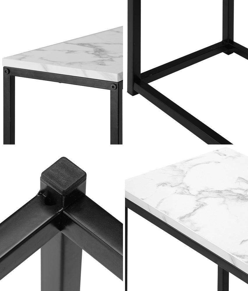 Boras Console Table White