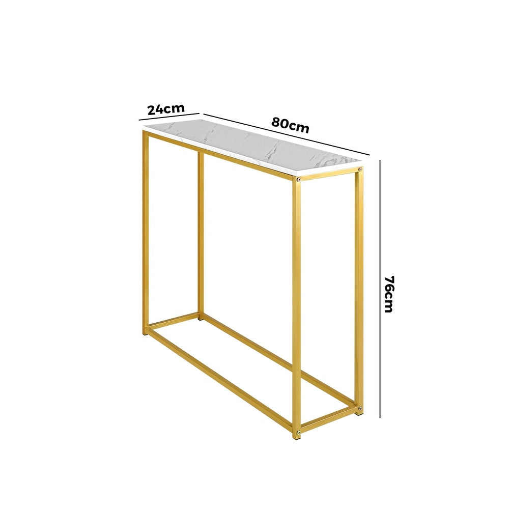 Boras Console Table Gold