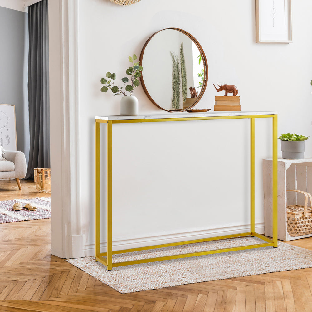 Boras Console Table Gold