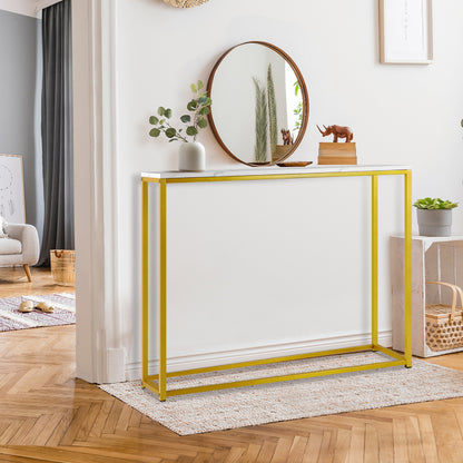 Boras Console Table Gold