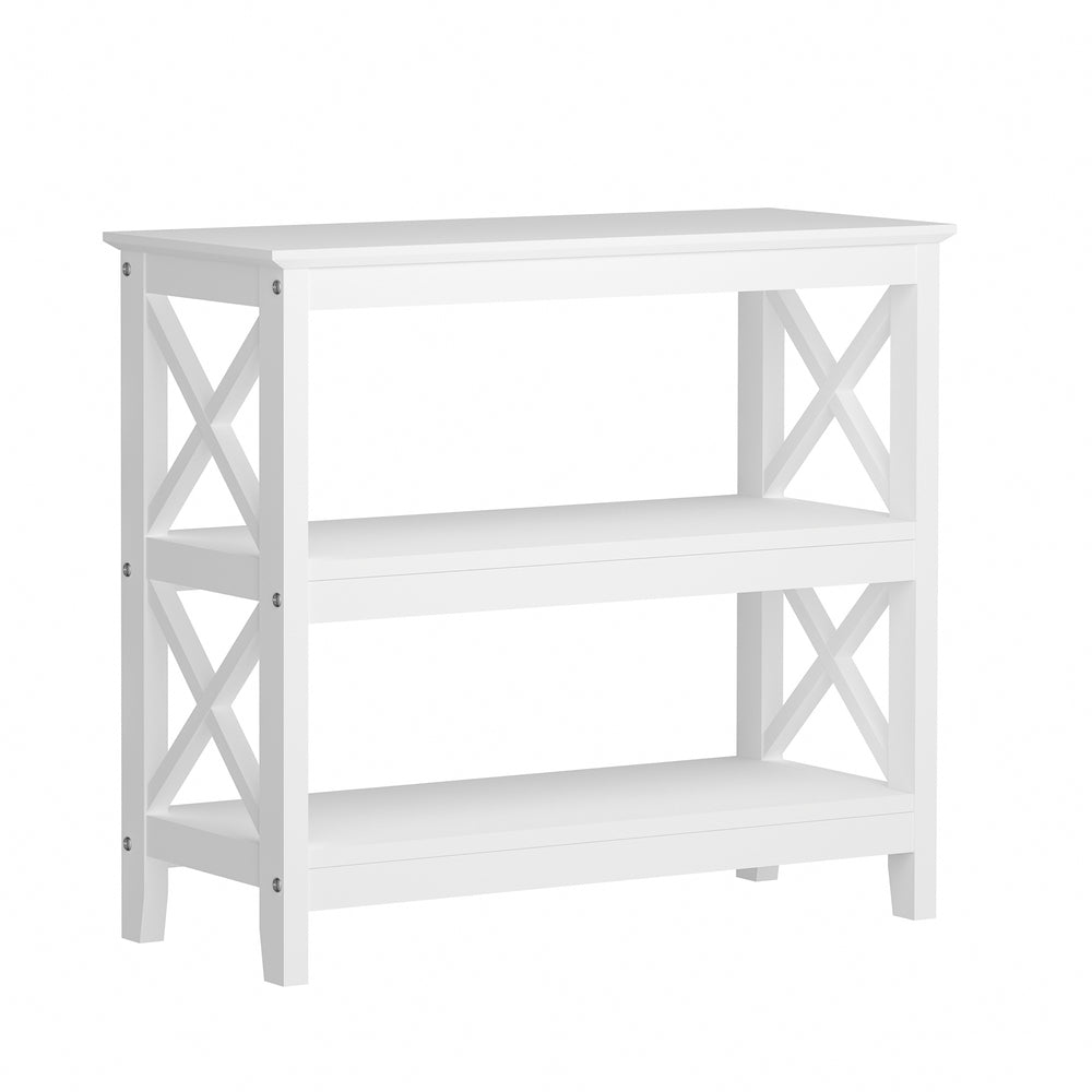 Camby 3-Tier Console Table White