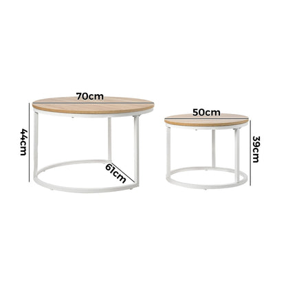 Loric Nesting Coffee Table Set