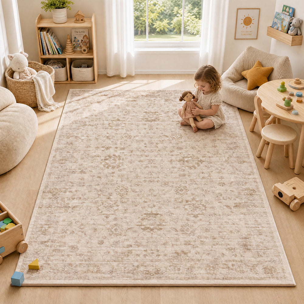 Cushy Enya Natural Rug
