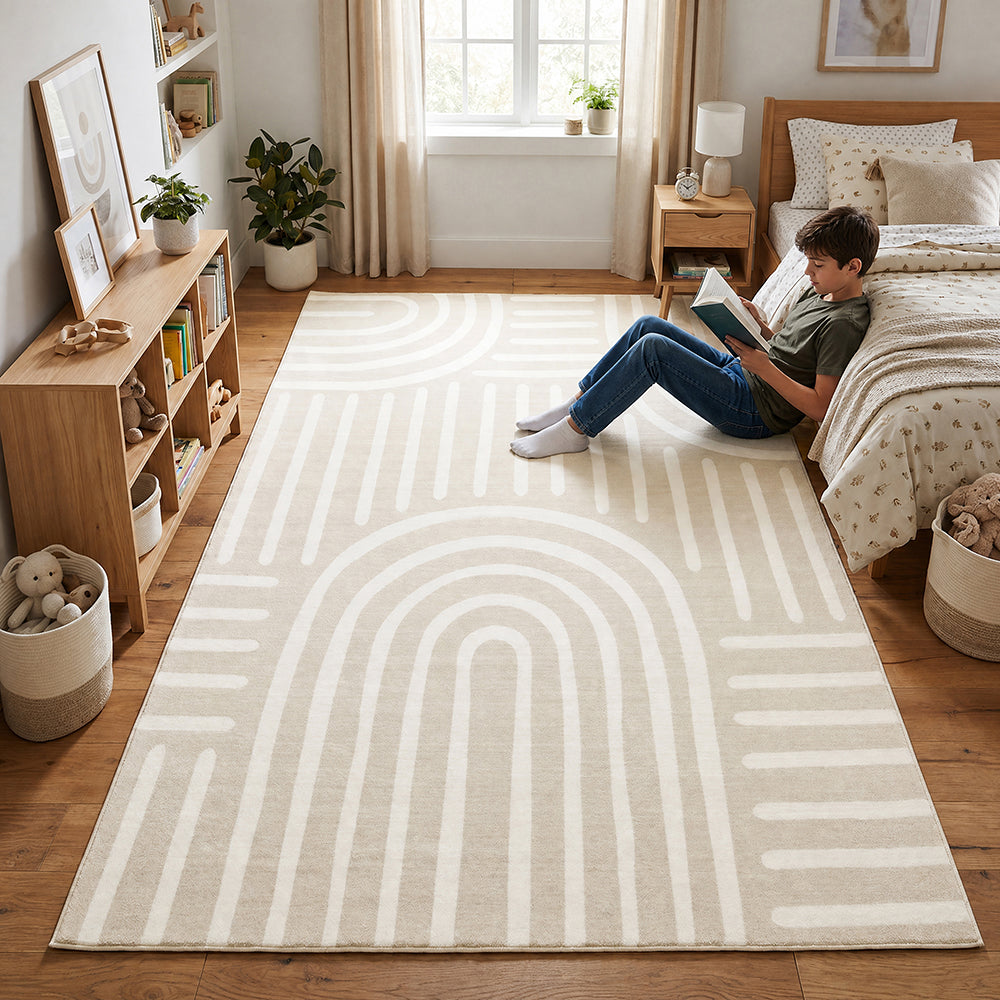 Cushy Taya Natural Rug