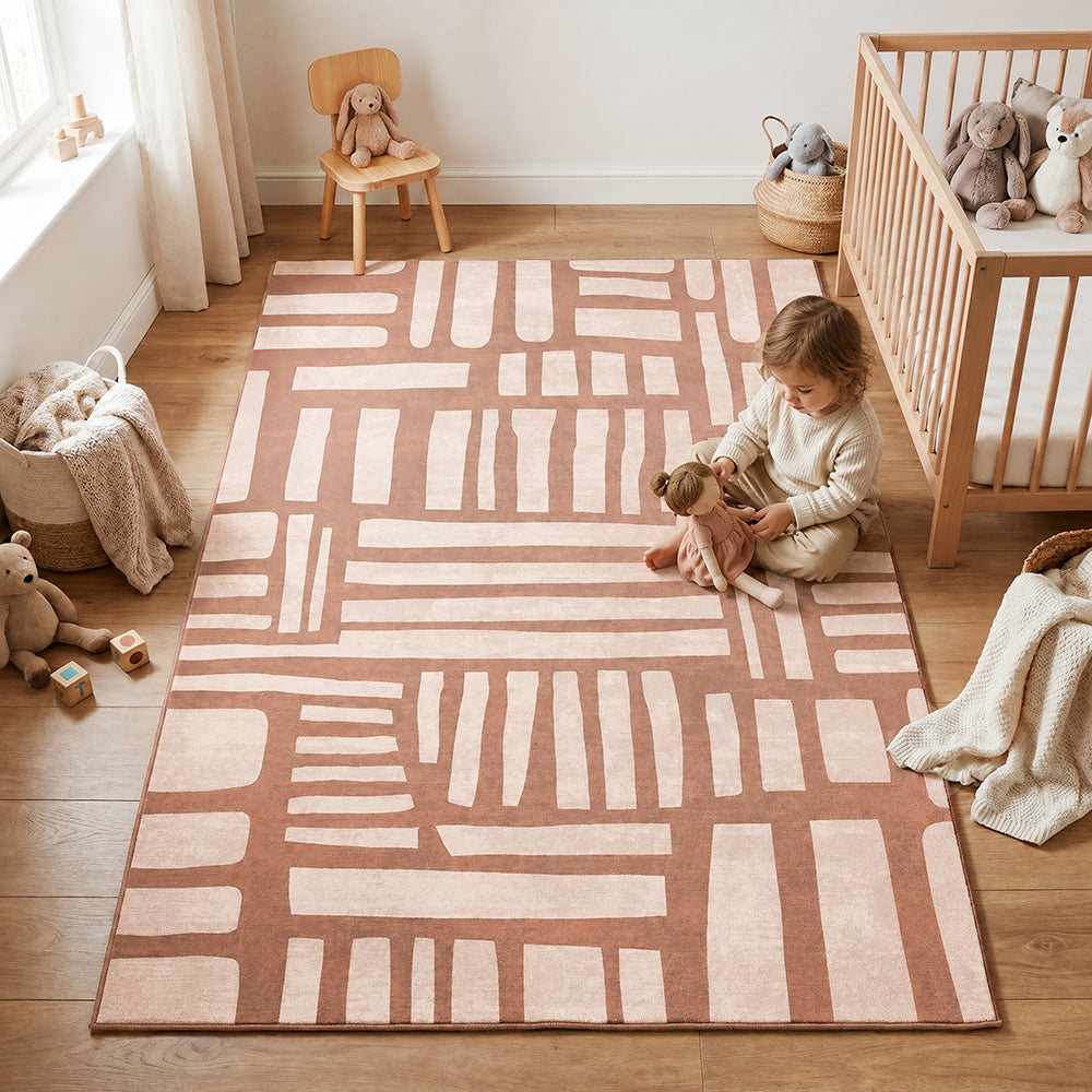Cushy Wila Brown Rug