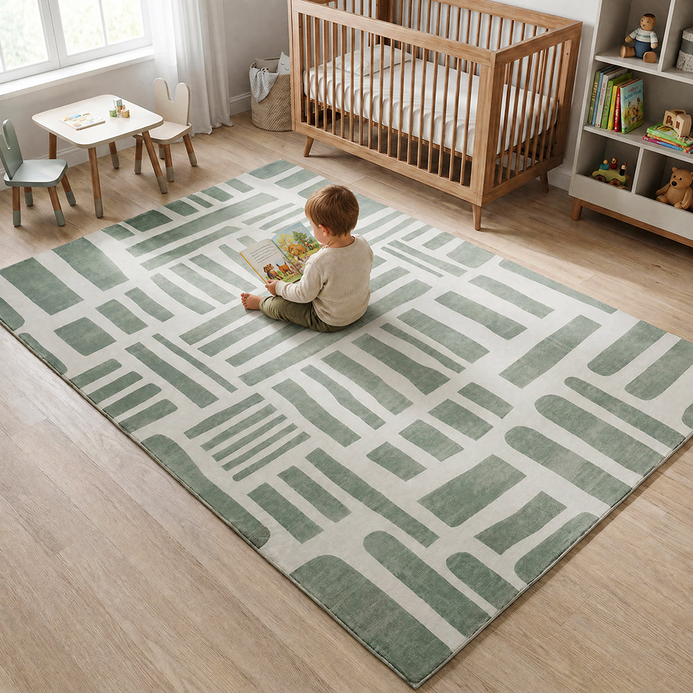 Cushy Wila Green Rug