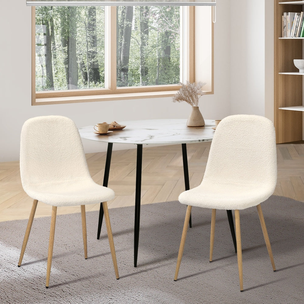 Aliza Sherpa Dining Chairs (Set of 2)