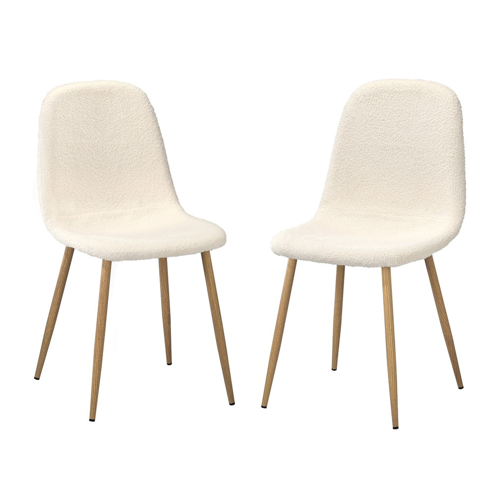 Aliza Sherpa Dining Chairs (Set of 2)