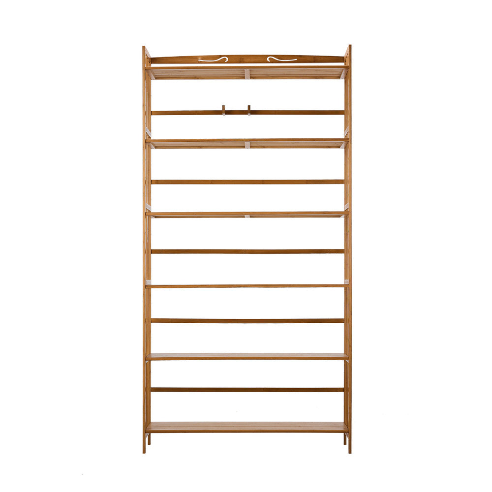 Tobias 6-Tier Bookshelf Natural