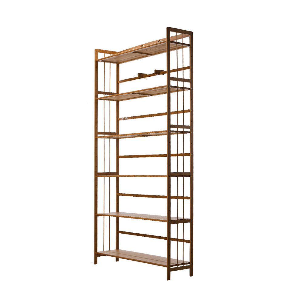 Tobias 6-Tier Bookshelf Natural