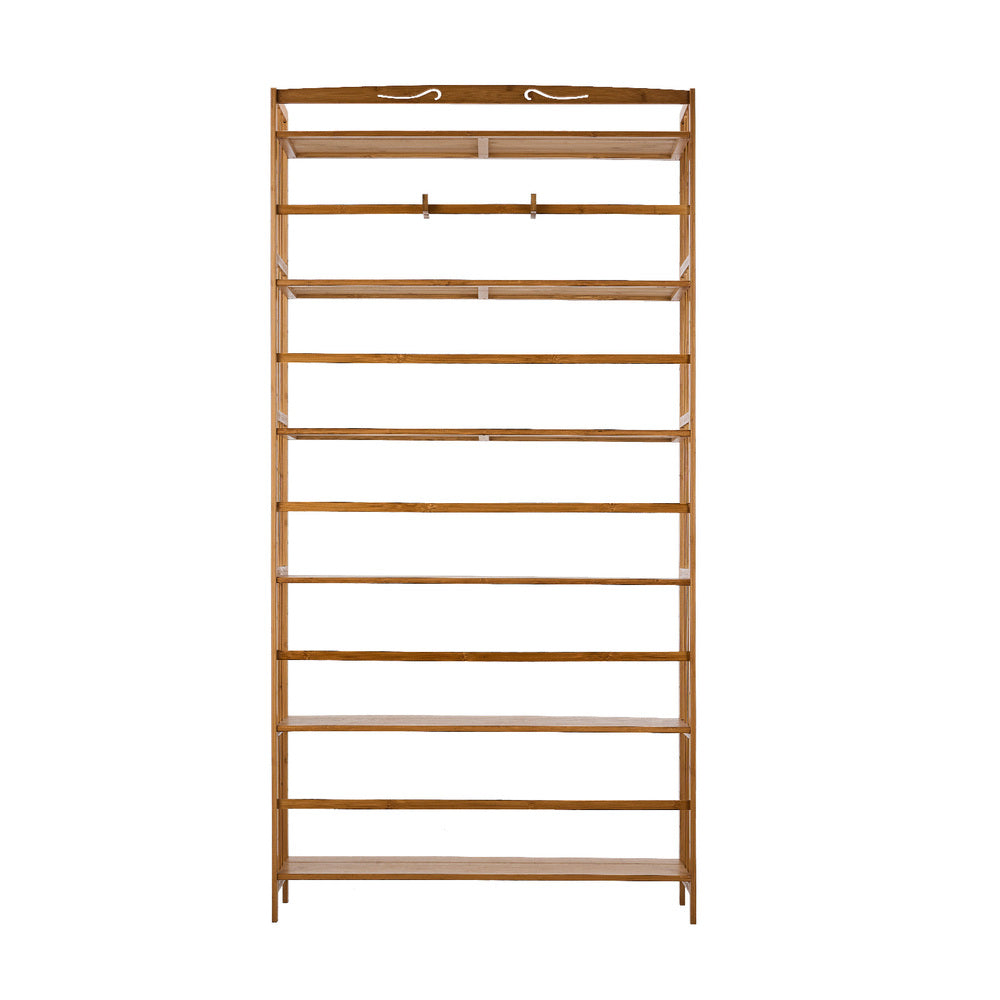 Tobias 6-Tier Bookshelf Natural