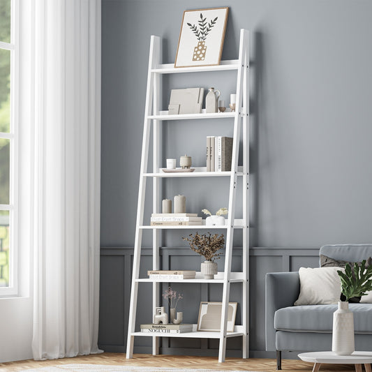 Black Russel 6 Tier Bookshelf