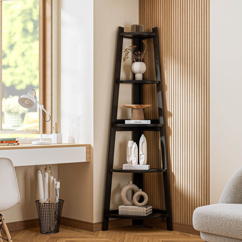 Alix 5 Tier Corner Ladder Shelf | Original Mattress Factory Australia