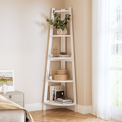 Alix 5 Tier Corner Ladder Shelf