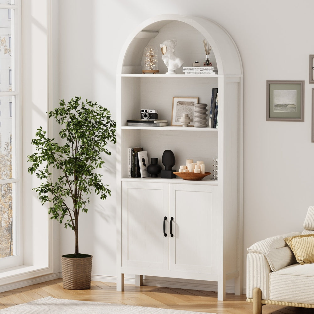 Alcott 2-Door Cabinet White