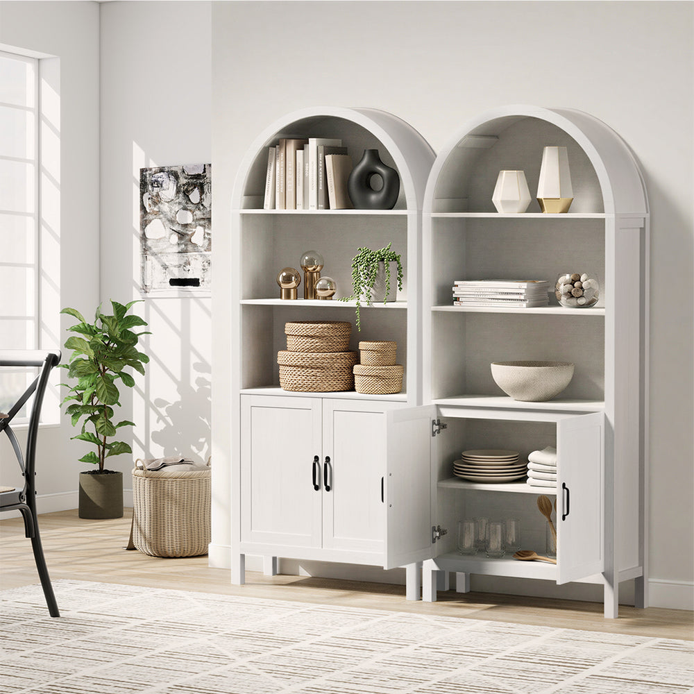 Alcott 2-Door Cabinet White