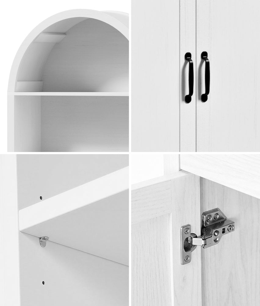 Alcott 2-Door Cabinet White