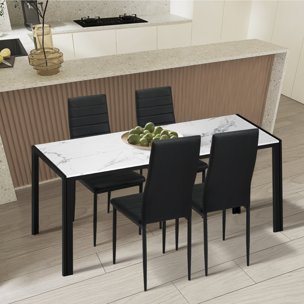Marlo 4 seater Dining Table White