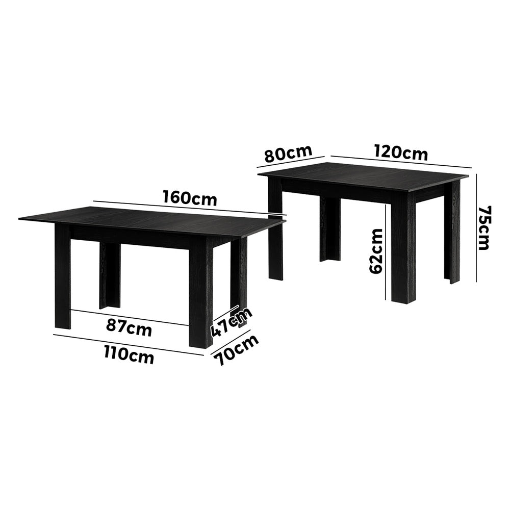 Zoe Dining Table Black