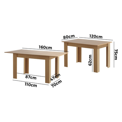 Olov 4 seater Dining Table Oak