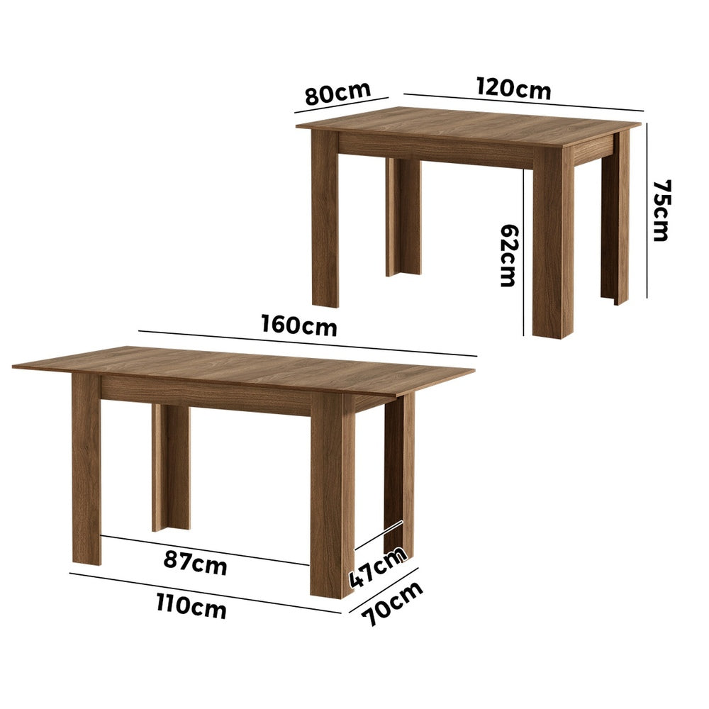 Zoe Dining Table Walnut