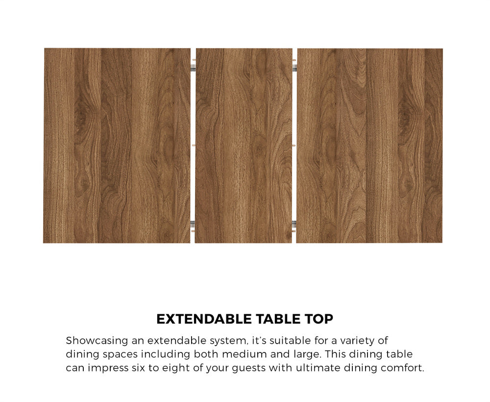 Zoe Dining Table Walnut