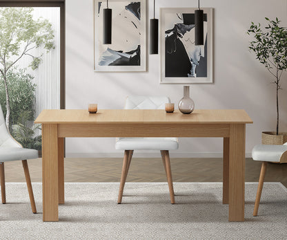 Olov 6 seater Dining Table Oak